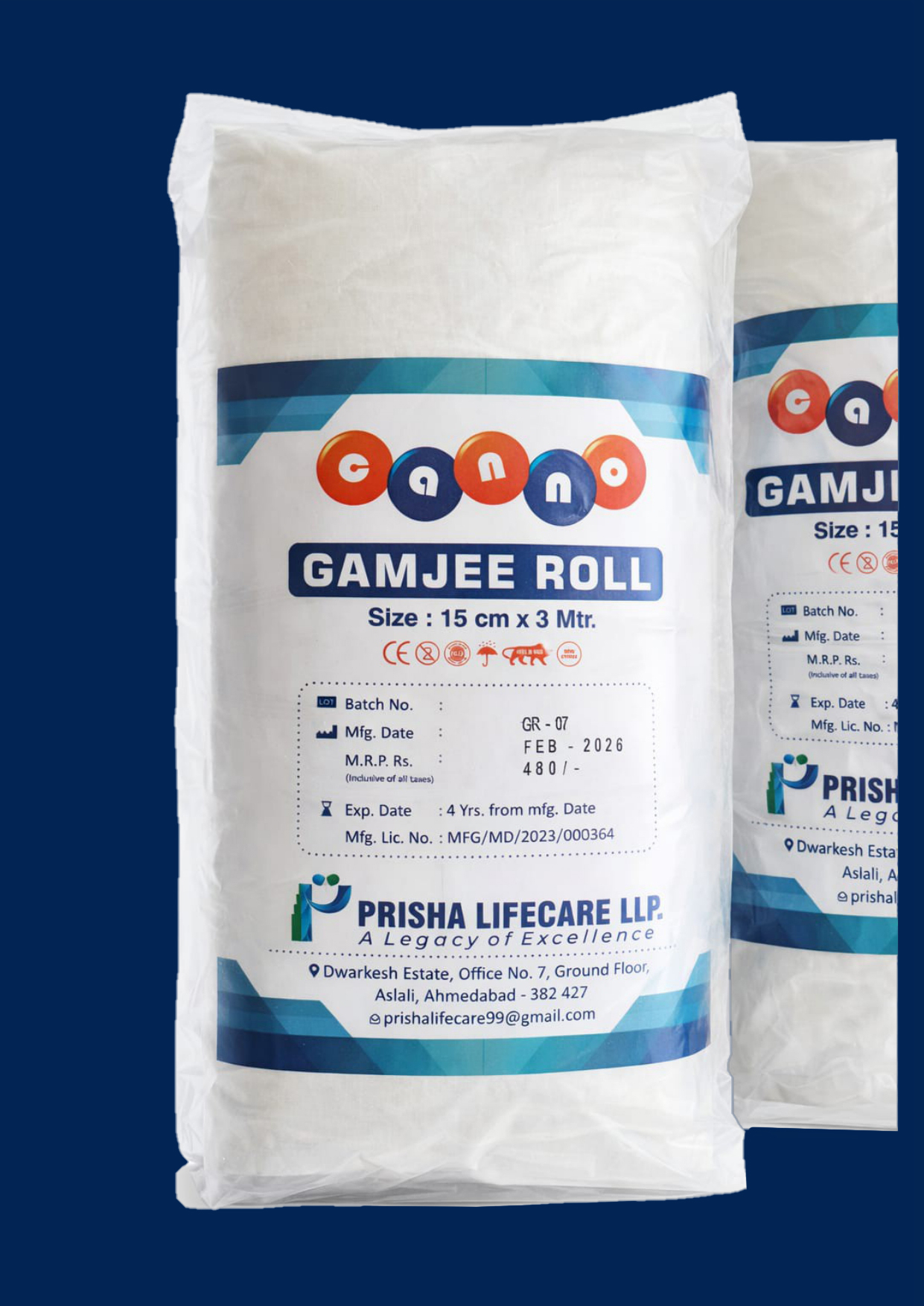 Gamjee Roll 15cm x 3m